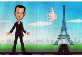 Sanal Alemde Sarkozy'e Osmanlı Tokadı