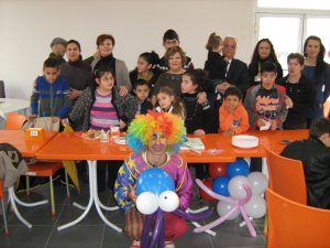 Özel çocuklar Doğum Günlerini engelli Kafe de kutladı