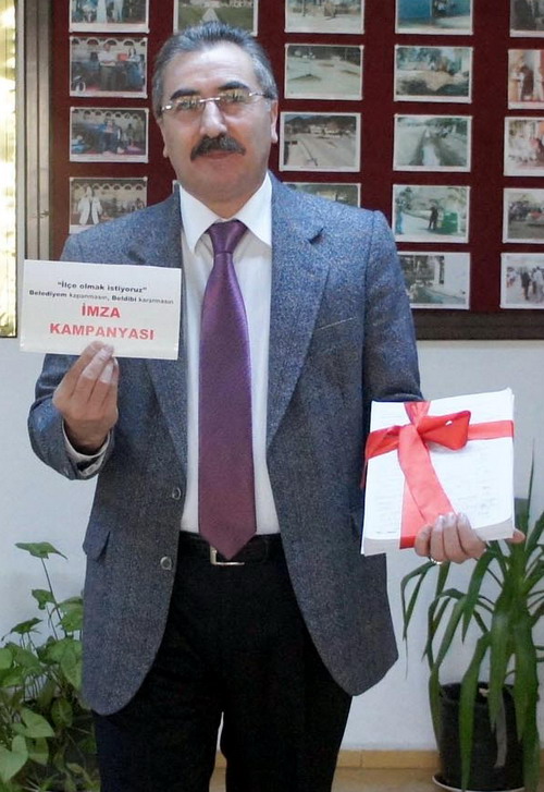 İmzalar tamam, sıra ilçe olmada