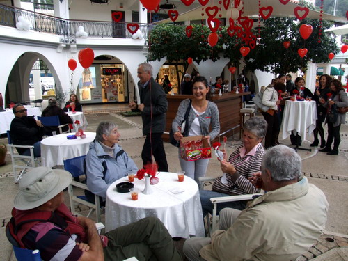 Netsel Marina da sevgililer günü kutlandı