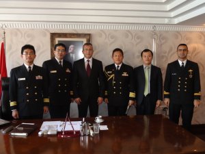 Japon Komutanlardan Ziyaret