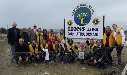 LİONLAR 40.000 FİDAN DİKECEK