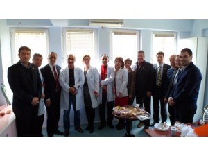 Aygün ve yönetim kurulu üyeleri Tıp Bayramı dolayısıyla sağlık kurumlarını ziyaret ettiler.