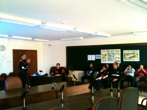 İçmeler Belediyesi personeline itfaiye eğitimi veriyor