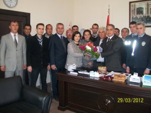 Turgut Belediye Başkanına Süpriz Doğum Günü