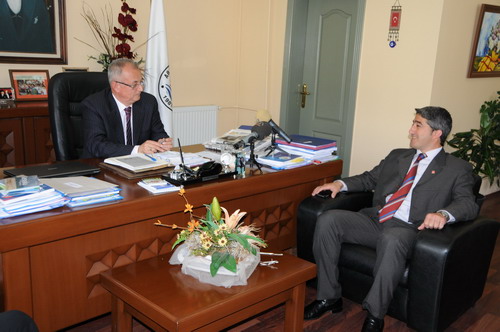 CHP Yeni Yönetimi Başkan Ünlü’yü Ziyaret Etti