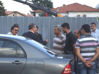 Marmaris'te Minibüsçüler Kontak Kapattı