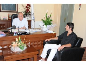 CHP Gençlik Kollarından Başkan Ünlü'ye Ziyaret