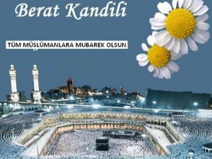 Berat Kandili bu gece