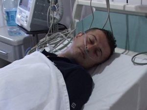 Hastane güvenliği vatandaş tarafından komalık edildi