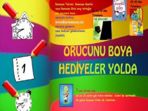Risale Çocuk Web Sitesinden "Orucunu Boya Hediyeni Al" Etkinliği