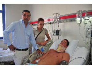Su parkında boynu kırılan turist arkadaş kurbanı
