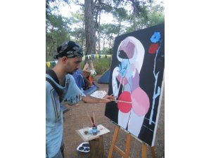 Akyaka’da Sanat Kampı