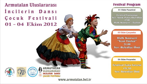 Armutalan Uluslararası İncilerin Dansı Çocuk Festivali Başlıyor