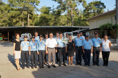 İspirli İtfaiyecilerin Haftasını Kutladı