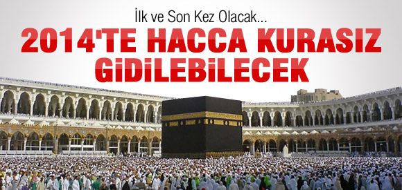 Hacı adaylarına müjdeyi verdi.