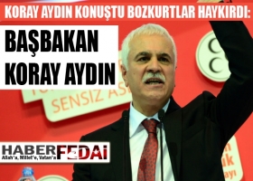 Koray Aydın konuştu Bozkurtlar haykırdı: Başbakan Koray