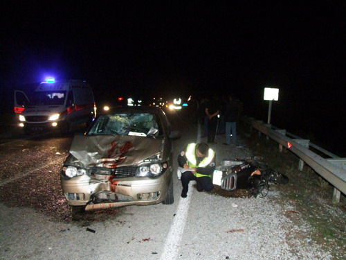Marmaris’te kazada evli çifti ölüm ayırdı
