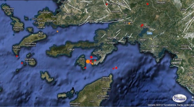 Muğla Bir Gecede 113 Kez Sallandı