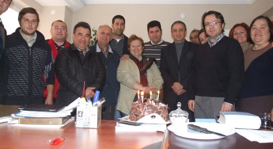 Kadem Mete’ye yaş günü sürprizi