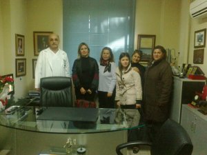 Esnaf Odası Başkanının Ziyaret Ettiler