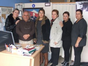 Marmaris Yenisayfa Gazetesini Ziyaret Ettiler