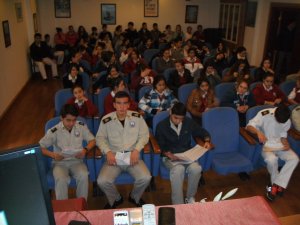 MÇD Daha evvel 75.Meslek lisesinde gerçekleştirdiği Çevre Bilinci Eğitimini