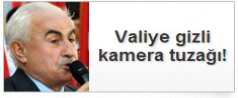 Giresun Valisi Dursun Ali Şahin'e kamera tuzağı!