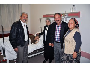 Başkan Saatcı'dan Yılbaşı ziyareti