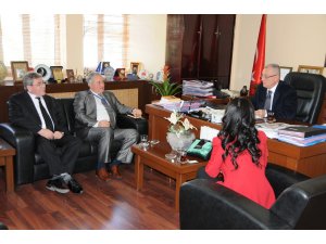 Marmaris Koleji Yeni Yöneticileri Başkan Ünlü'yü Ziyaret Etti