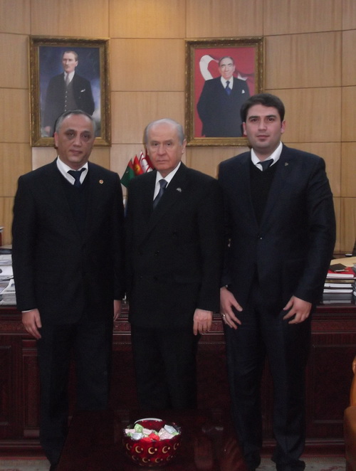 MHP genel merkezine ziyaret