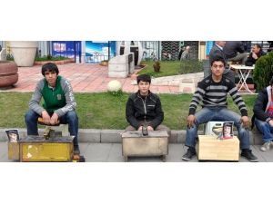 Çocuklardan anlamlı destek