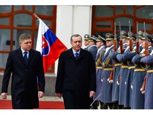 Başbakan Erdoğan Slovakya'da