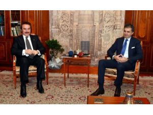 Gencebay'dan Bakan Çelik'e ziyaret