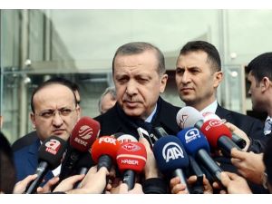 Erdoğan'dan Ergin Saygun'a ziyaret