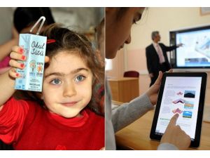Tatil dönüşü süt ve tablet süprizi