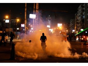 Mursi karşıtlarından protesto
