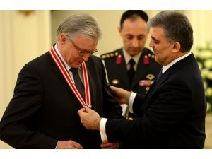 Hollandalı senatöre Cumhuriyet Nişanı