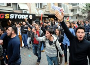 İzmir'de olaylı imza günü