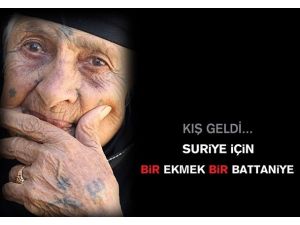Suriyelilere bin ton un