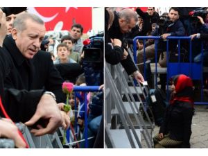 Erdoğan'dan engelli genç kıza iş sözü