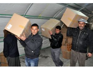Suriye'ye gıda yardımı
