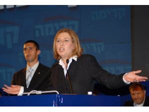 Koalisyonun ilk ortağı Livni
