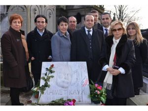 Kaya ve Güney'in mezarlarına ziyaret
