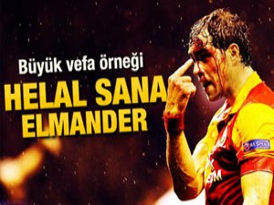Elmander'den eski takımına yardım