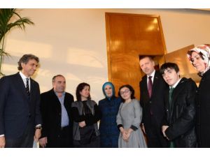 Erdoğan, Cansu Bekmez ile görüştü