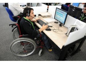 Özel sektörde 25 bin engelli kadrosu boş