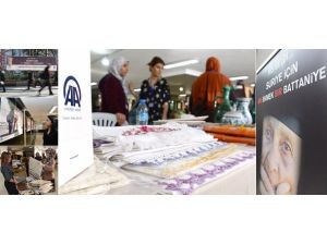 AA'nın yardım kermesi açıldı