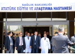 Başbakan Erdoğan Atatürk Hastanesi'nde