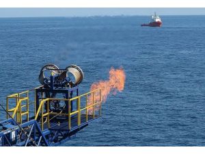 Yanıcı buzdan gaz